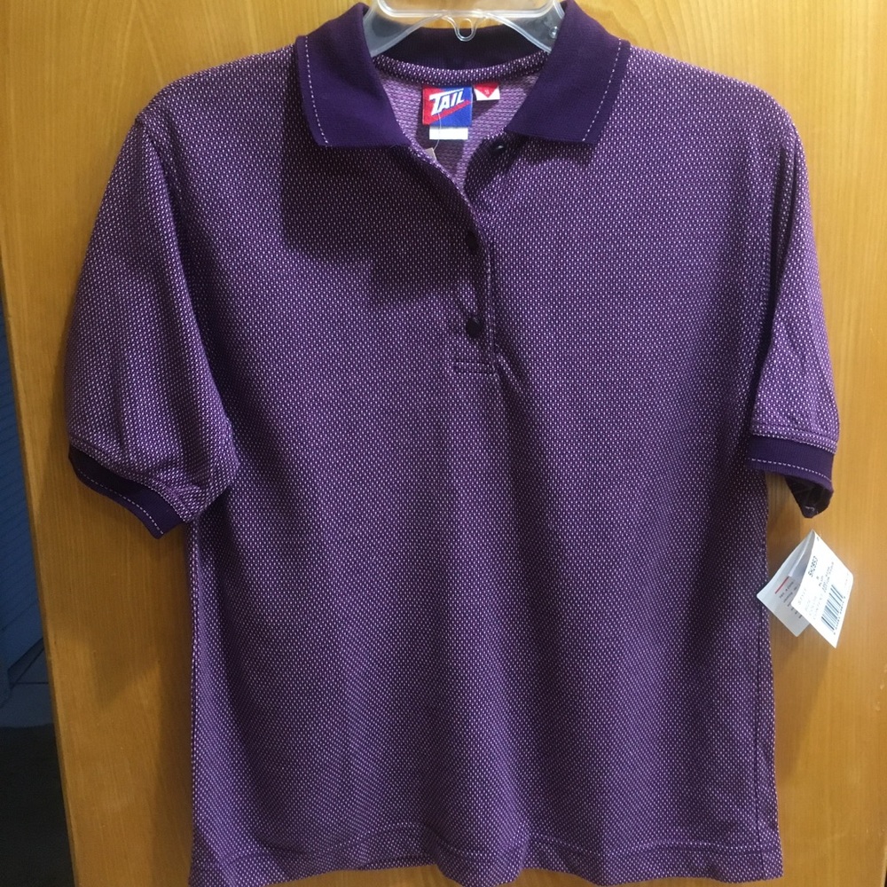 NWT Tail Pima cotton golf shirt, S